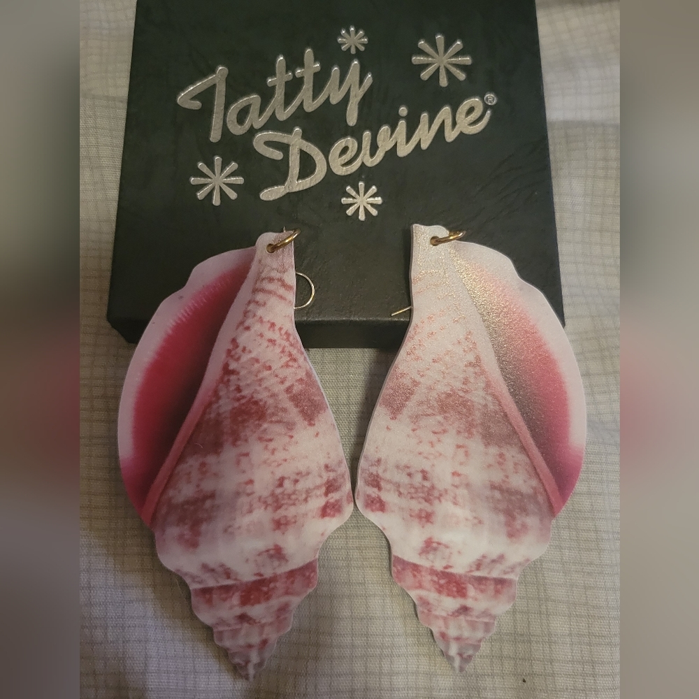 Tatty Devine Shell Earrings